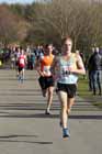 Russell Best (New Marske) leads the first leg of the Royal Signal Relays.